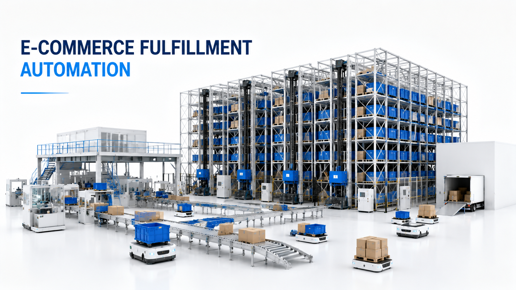 E-commerce Fulfillment Automation: How ASRS Systems Enable Fast Order Processing and High-Volume Warehousing