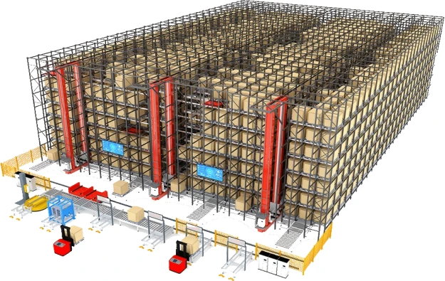 How a 129,000 Storage Location ASRS Warehouse Is Designed: Layout & Engineering Explained