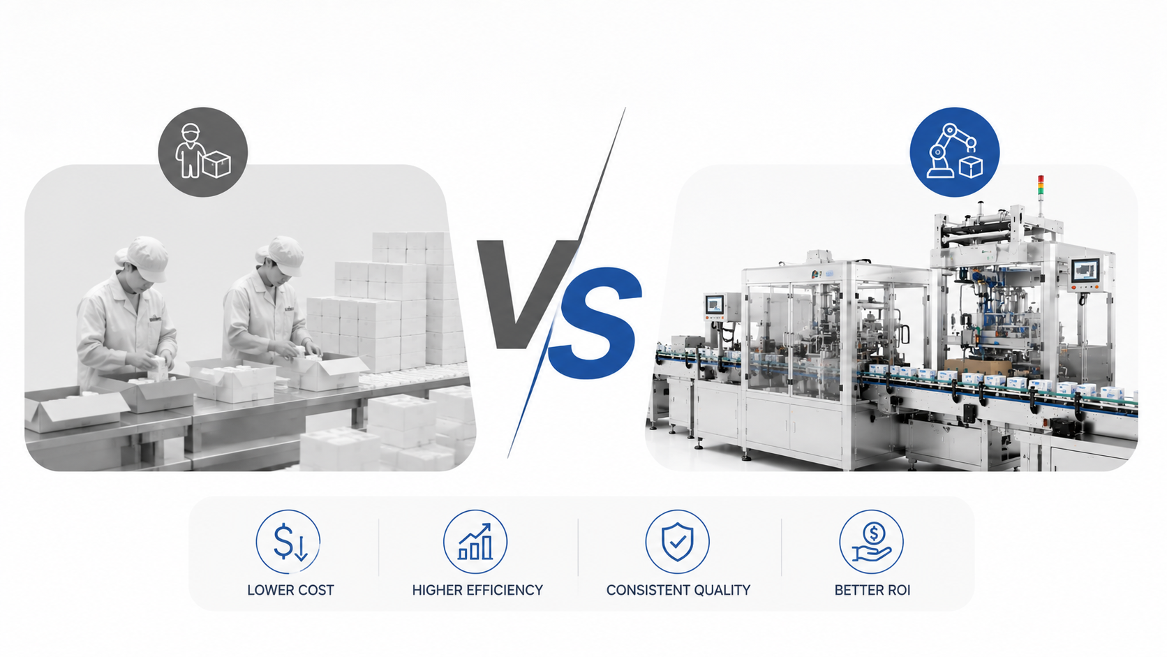 Manual Packaging vs Automated Cartoning Systems: Which Saves More Money?