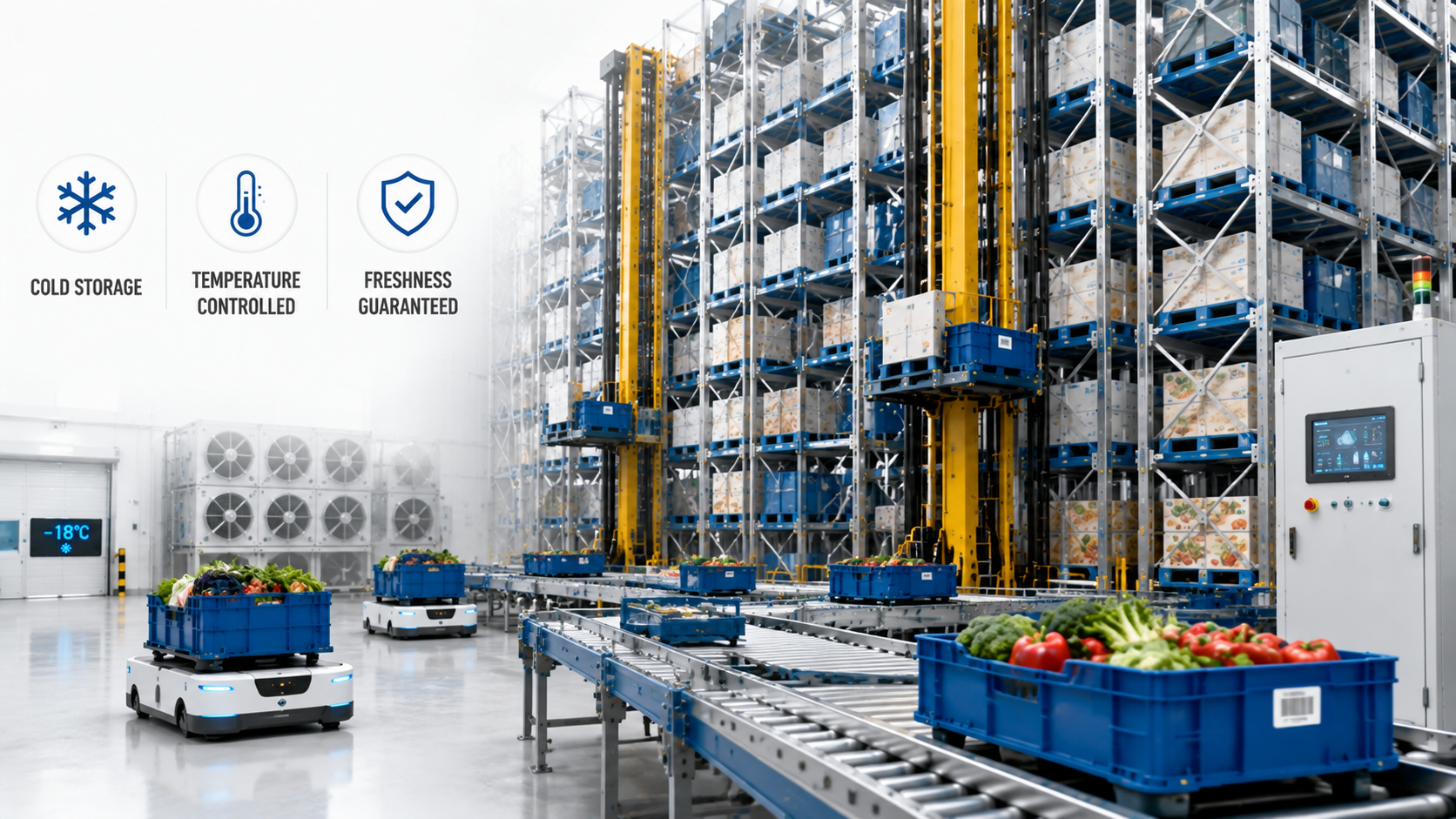 How to Design a High-Throughput ASRS Warehouse with ACR and AMR Robots