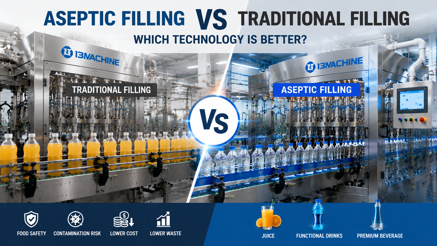 Aseptic Filling vs Traditional Filling: Which Technology Is Better for Beverage Production?