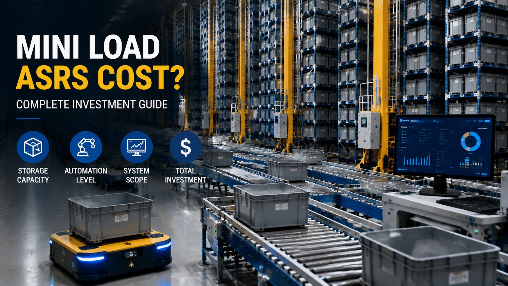 How Much Does a Mini Load ASRS Cost? Complete Investment Guide for Automated Bin Storage Systems